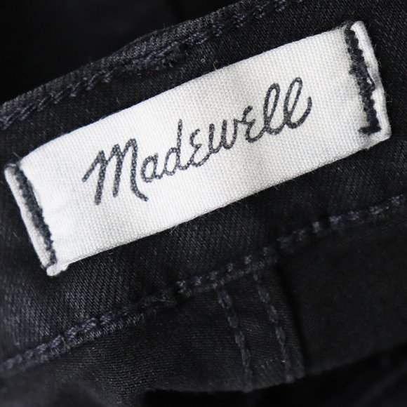 Madewell Roadtripper Denim Jeans Bennett Black 24 - Picture 5 of 11